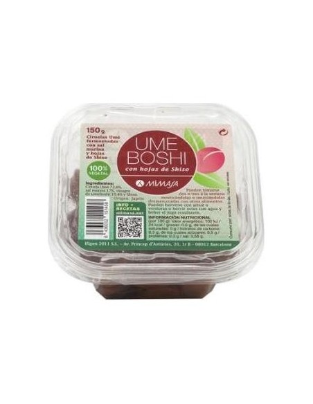 Umeboshi Con Shiso 150Gr.