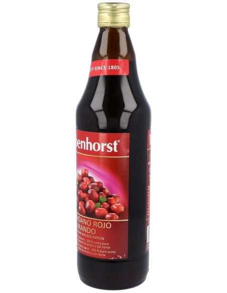 Rabenhorst Zumo De Arandano Rojo Americano 750Ml