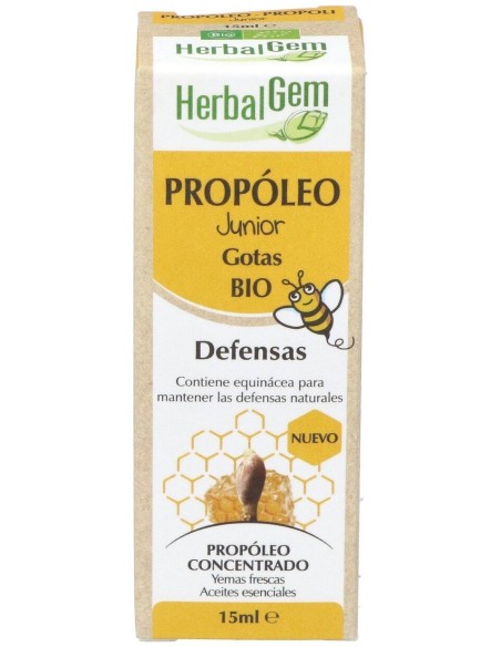 Herbalgem Propóleo Junior Jarabe Bio 15Ml