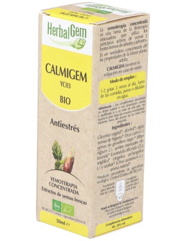 Pranarom Herbalgem Calmigem Bio 50Ml