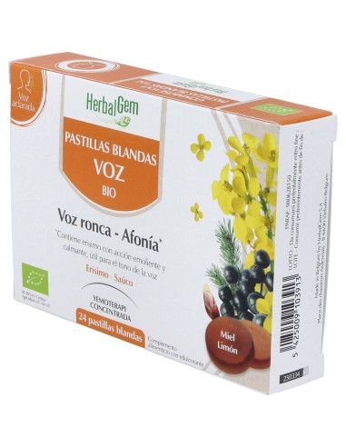 Pranarom Pastillas Blandas Bio Voz Ronca-Afonia...