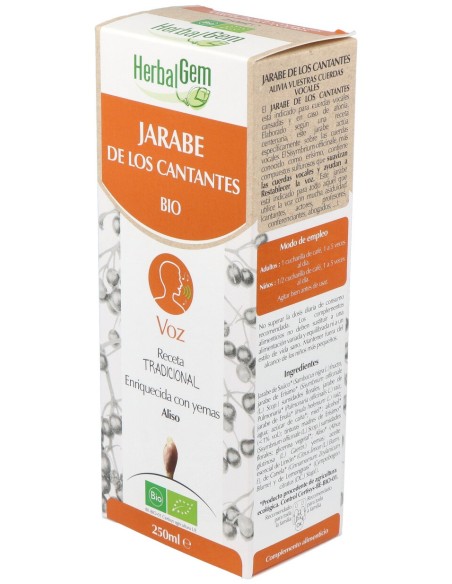 Herbalgem Jarabe De Los Cantantes 250Ml