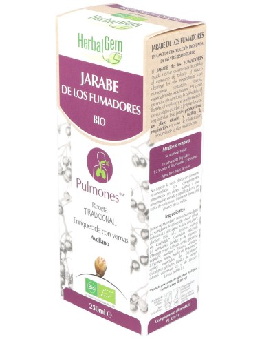 Herbalgem Jarabe De Los Fumadores 250Ml