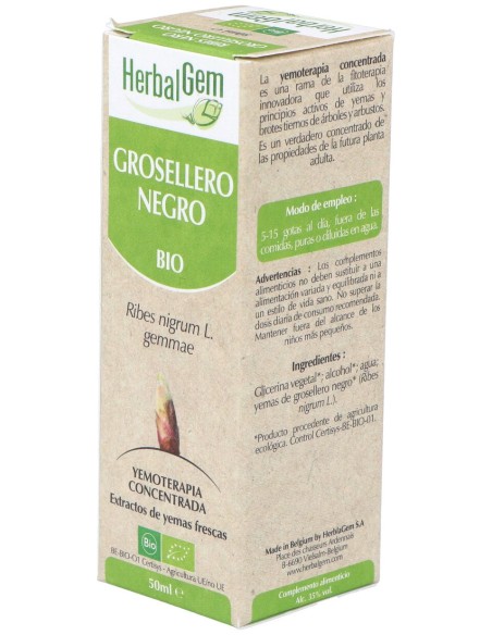 Grosellero Negro Macerado Glicerinado 50Ml.
