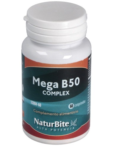 Naturbite Mega B50 Compplex 60Comp