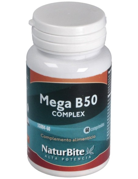 Naturbite Mega B50 Compplex 60Comp