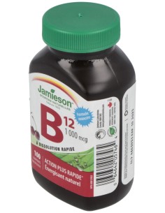 B-12 Metilcobalamina 1000Mcg. Sublingual 100Comp.