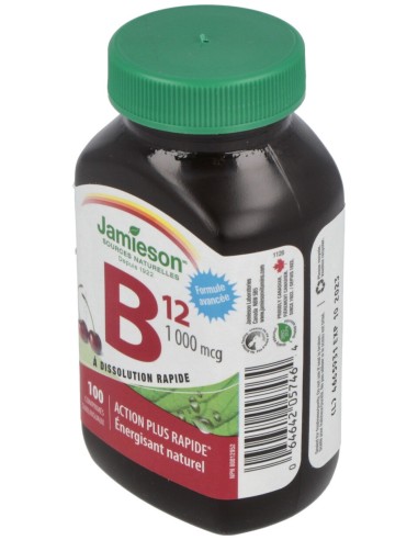 B-12 Metilcobalamina 1000Mcg. Sublingual 100Comp.