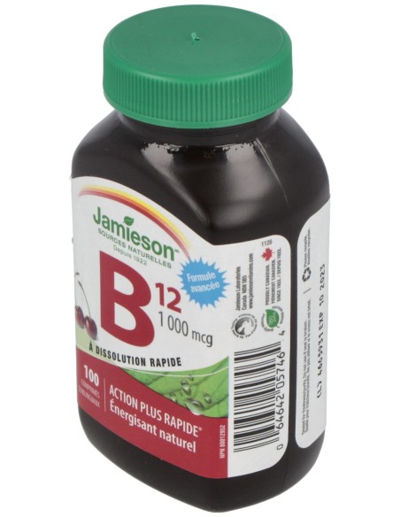 B-12 Metilcobalamina 1000Mcg. Sublingual 100Comp.