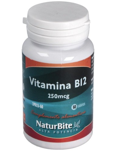 Vitamina B12 250Mcg. 60Comp.