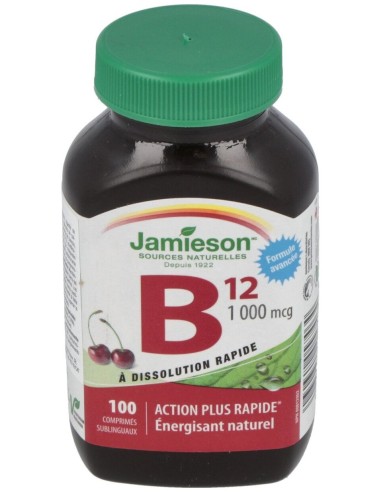B-12 Metilcobalamina 1000Mcg. Sublingual 100Comp.