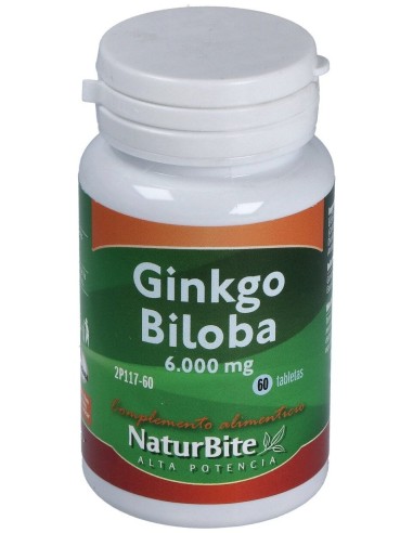 Naturbite Ginkgo Biloba 6000Mg 60Caps