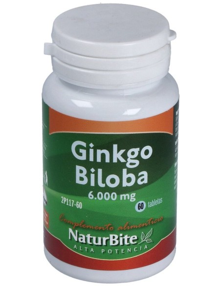 Naturbite Ginkgo Biloba 6000Mg 60Caps