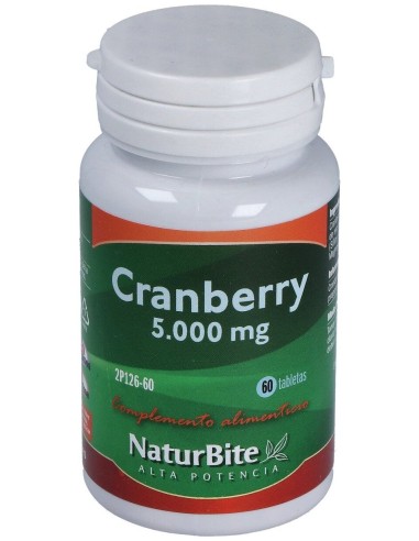 Cranberry Arandano Rojo 5000Mg. 60Comp.