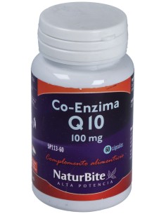 Naturbite Co-Enzima Q10 100 60Caps