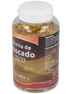 Naturbite Aceite Pescado 1000 Mg 120Caps