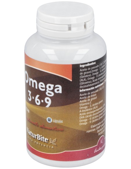 Naturbite Omega 3,6,9 60Caps