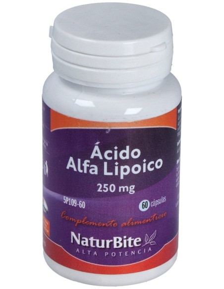 Naturbite Acido Alfa Lipoico 250Mg 60Caps
