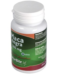Naturbite Maca Negra Andina 500Mg 60Tabs