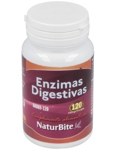 Naturbite Enzimas Digestivas 120Comp