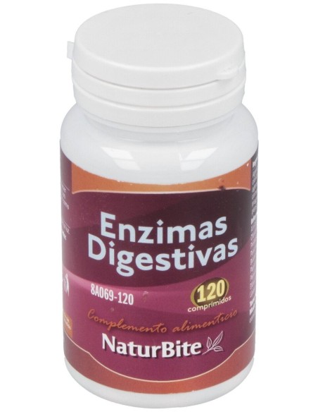 Naturbite Enzimas Digestivas 120Comp