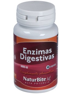Naturbite Enzimas Digestivas 60Tabs