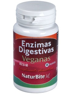 Naturbite Enzimas Digestivas 60Comp
