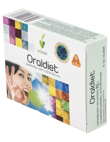 Novadiet Oraldiet 30 Comprimidos Masticables