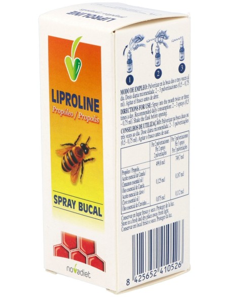 Liproline Spray Bucal Propoleo 15Ml.