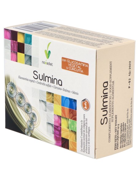 Novadiet Sulmina 60 Cápsulas