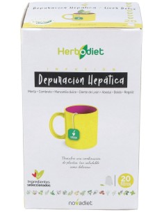 Herbodiet Depuracion Hepatica 20 Bolsitas Filtro  1,5G