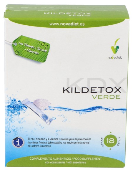 Kildetox Verde Depurativo 18 Sticks
