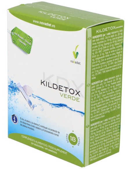 Kildetox Verde Depurativo 18 Sticks