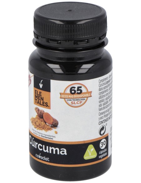 Novadiet Curcuma 30 Cápsulas Vegetales
