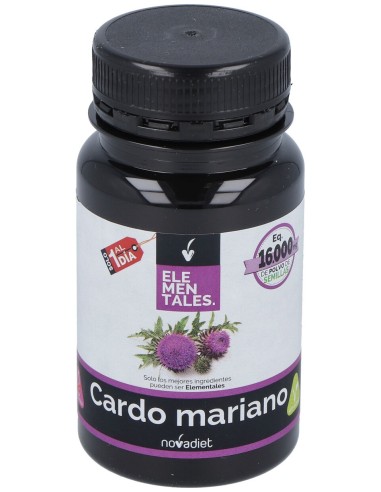 Novadiet Cardo Mariano 30 Cápsulas Vegetales