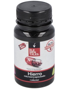 Novadiet Hierro Microencapsulado 60 Cápsulas Vegetales