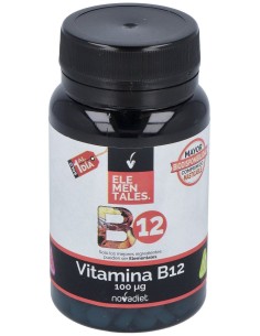 Novadiet Vitamina B12 100 Mcg 120 Comprimidos