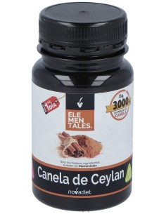Novadiet Canela De Ceylan 30 Cápsulas Vegetales