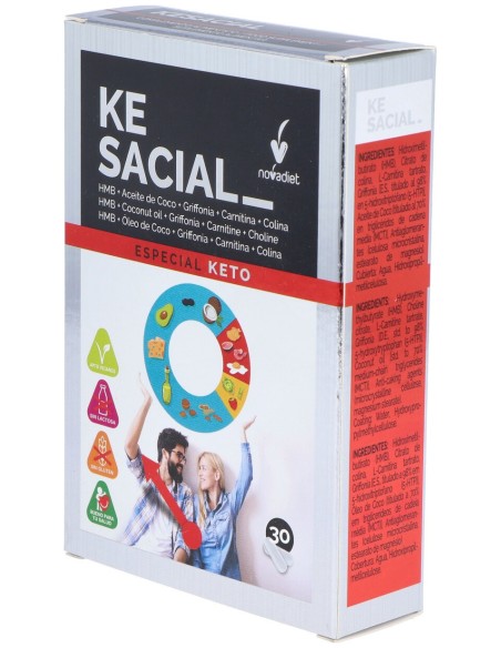 Kesacial - Novadiet - 30 Cápsulas