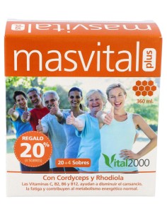 Vital 2000 Masvital Plus 20 Sobres