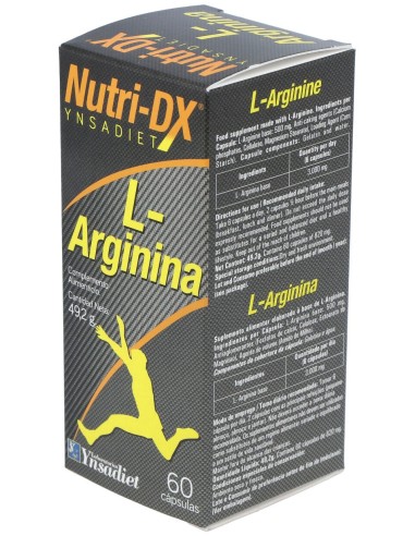 Nutri Dx L-Arginina 60 Cápsulas
