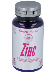 Ynsadiet Zinc + Silicio Orgánico 60Caps