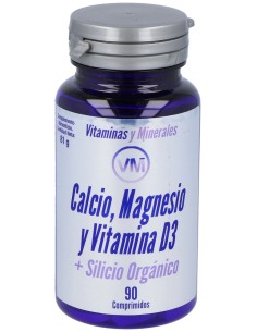 Calcio + Mg + Vit. D3 + Silicio 90Comp.