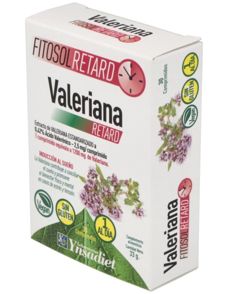 Ynsadiet Fitosol Retard Valeriana 30Comp