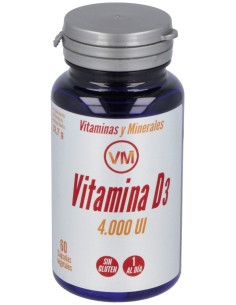Vitamina D3 4000Ui 60Cap.