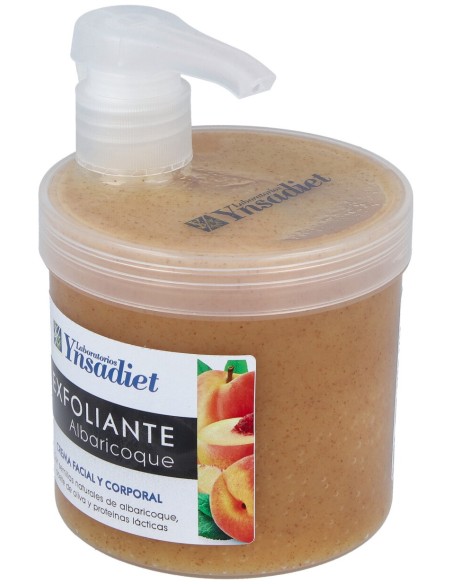 Ynsadiet Crema Corporal Exfoliante Albaricoque 500Ml