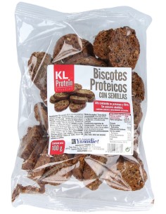 Biscotes Proteicos Kl Protein Con Semillas 100Gr.