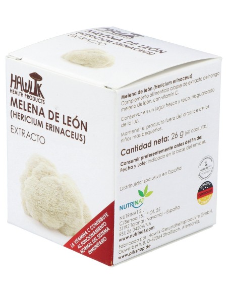 Hawlik Melena Leon Extracto Puro 60Caps