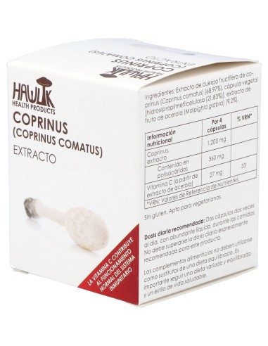 Hawlik Extracto De Coprinus 60Vcaps