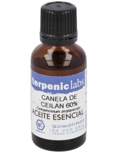 Terpenic Labs Canela Corteza 60% Cinamaldehido 30Ml